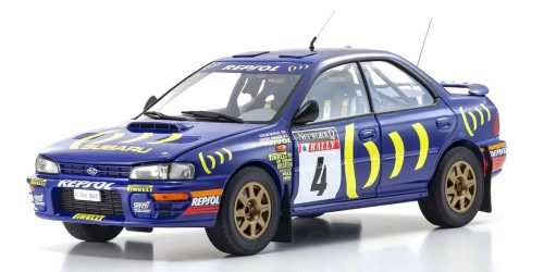 Kyosho - 1:18 SUBARU IMPREZA - MCRAE/RINGER - #4 WINNER RAC 1994 (08962A) - KYOSHO