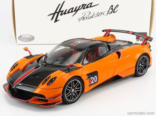 Lcd-Model - Pagani Huayra Bc Roadster N 20 2017 Orange Black