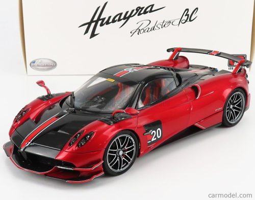 Lcd-Model - Pagani Huayra Bc Roadster N 20 2017 Red Black