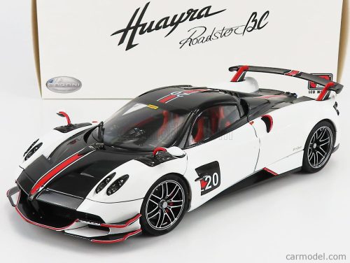 Lcd-Model - Pagani Huayra Bc Roadster N 20 2017 White Black