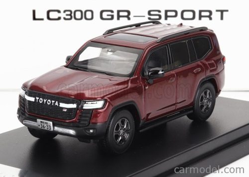 Lcd-Model - Toyota Land Cruiser Lc300-Gr Sport 2022 Red