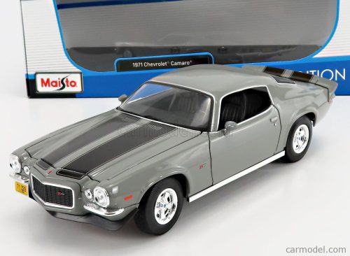 Maisto - Chevrolet Camaro Z/28 Coupe 1971 Grey Met