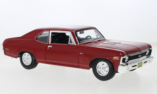 Maisto - Maisto, Chevrolet Nova SS Coupe, rot, 1970, 1:18