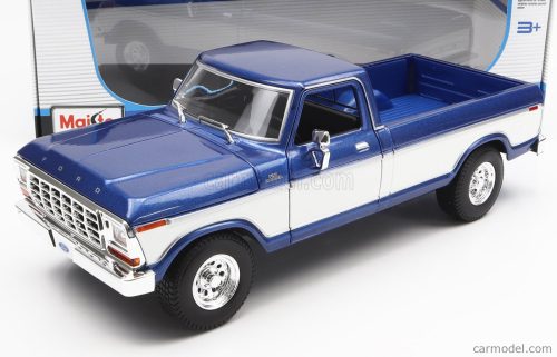 Maisto - Ford Usa F-150 Pick-Up 1979 Blue White