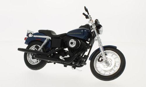 Maisto - Maisto, Harley Davidson Dyna Super Glide Sport, blau, 2003, 1:12