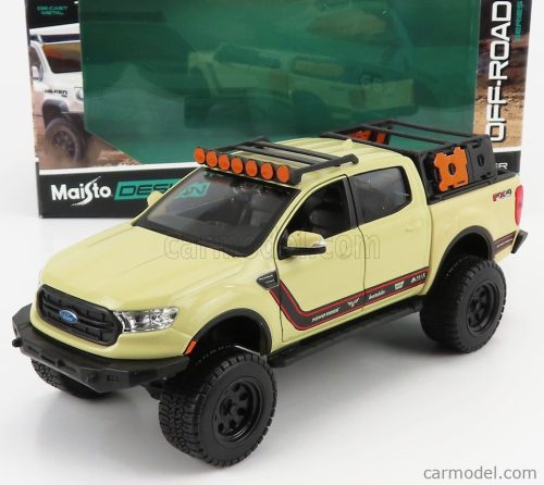 Maisto - Ford Usa Range Pick-Up Fx-4 2019 Cream