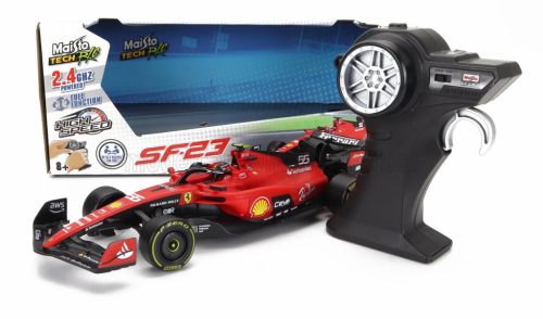 Maisto - FERRARI F1  SF-23 TEAM SCUDERIA FERRARI N 55 SEASON 2023 CARLOS SAINZ RED BLACK