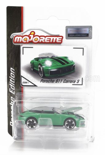 Majorette - PORSCHE 911 991 CARRERA S CABRIOLET 2015 GREEN