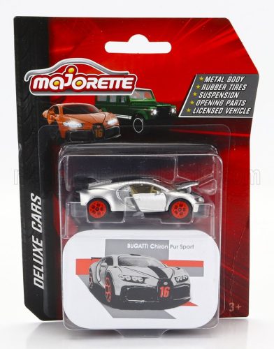 Majorette - BUGATTI CHIRON PUR SPORT N 16 2018 SILVER