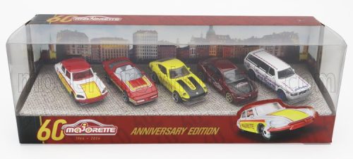 Majorette - ALFA ROMEO SET ASSORTMENT 5 CARS PIECES - 60th ANNIVERSARY VARIOUS