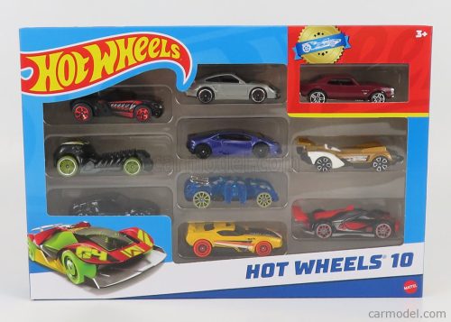 Mattel Hot Wheels - Chevrolet Set Assortment 10 Pieces Race Car Various