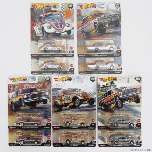 Mattel Hot Wheels - Volkswagen Set Assortment 10 Pieces Various