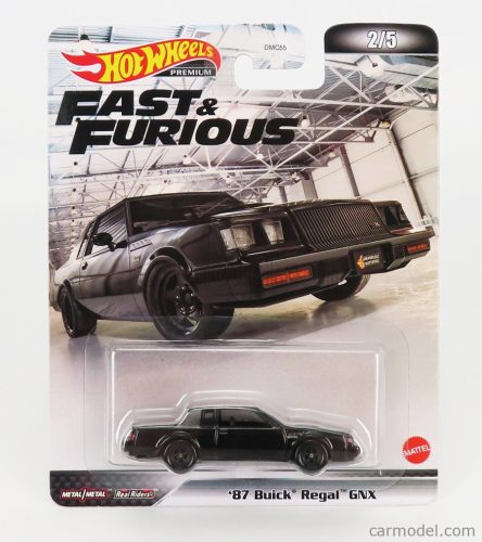 Mattel Hot Wheels - Buick Regal Gnx 1987 - Fast & Furious Black