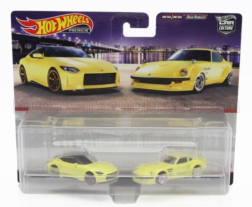 Mattel Hot Wheels - NISSAN SET 2X Z PROTO 2021 + FAIRLADY Z 1970 YELLOW BLACK