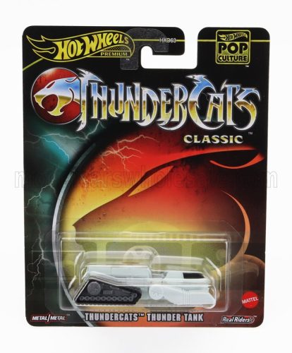 Mattel Hot Wheels - TANK THUNDERCATS WHITE