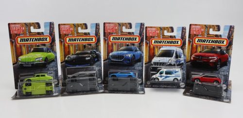 Mattel Hot Wheels - CITROEN SET ASSORTMENT 10 PIECES EUROPE CARS VARIOUS