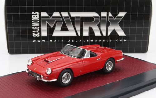 Matrix Scale Models - FERRARI 400 SUPERAMERICA PINIFARINA CABRIOLET OPEN 1960 RED