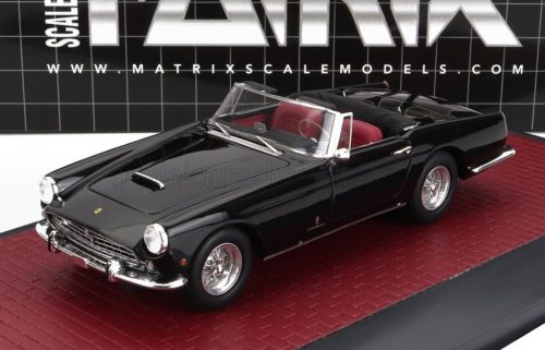 Matrix Scale Models - FERRARI 250 GT 2-SERIES PININFARINA SPIDER CABRIOLET OPEN 1960 BLACK