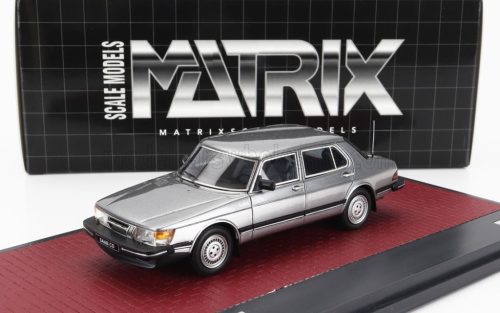 Matrix Scale Models - SAAB 900 CD TURBO 1986 GREY MET