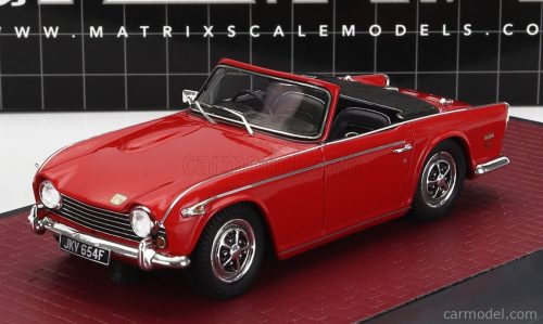 Matrix Scale Models - Triumph Tr5 Cabriolet Open 1967 Red