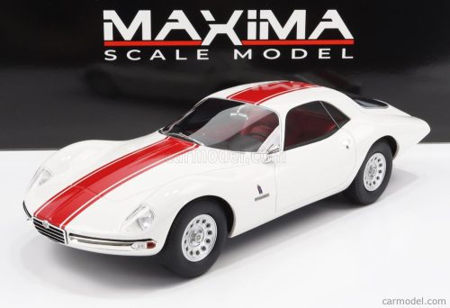 Maxima - Alfa Romeo Giulia Tz2 Coupe Pininfarina 1965 White Red