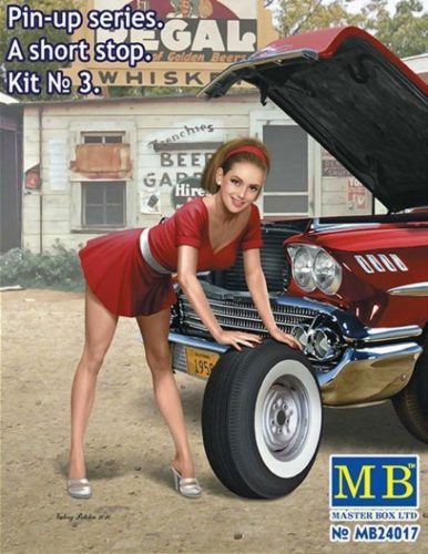 Master Box Ltd. - Pin-up series.A short stop.Kit No.3