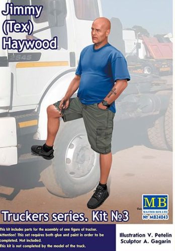 Master Box - Jimmy (Tex) Haywood,Truckers series Kit3