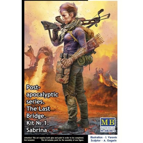 Master Box Ltd. - Post-Apocalyptic series. The last bridge. Kit No.1. Sabrina