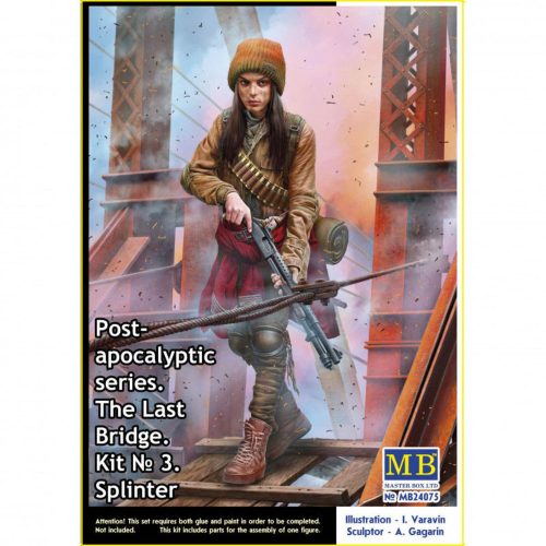 Master Box Ltd. - Splinter. Pst-apocalyptic series. The Last Bridge. Kit No.3