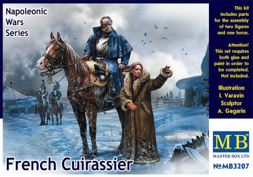 Master Box - French Cuirassier, Napoleonic Wars Series