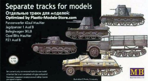 Master Box - Separate caterpillar tracks