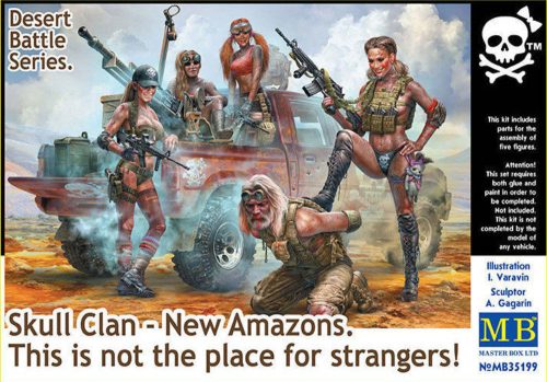 Master Box Ltd. - Desert Battle Series. Skull Clan - New Amazons