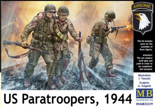 Master Box Ltd. - US Paratroopers, 1944