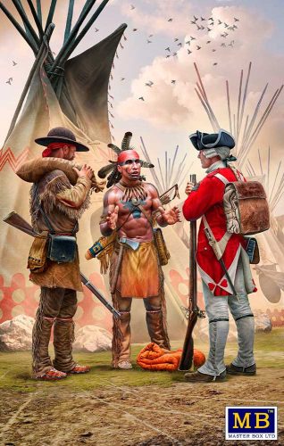 Master Box - Indian Wars Series, Xviii Century. Kit No. 4. Fair Exchange