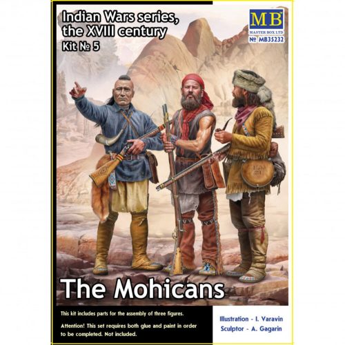 Master Box - The Mohicans. Indian Wars series, the XVIII century. Kit No 5