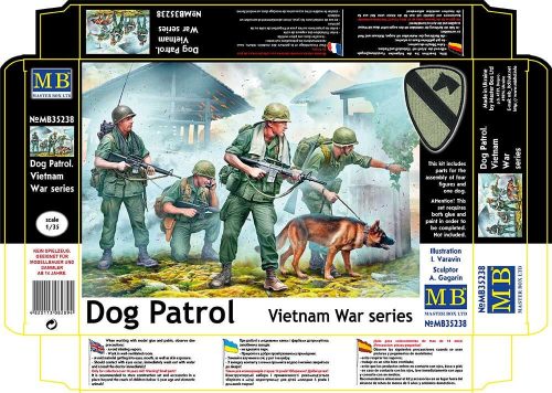 Master Box - Dog Patrol. Vietnam War series