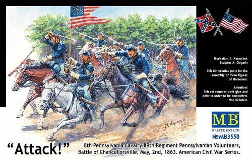 Master Box - 8th Pennsylvania Cavalry, 89th Regiment Pennsylvanian Volunteers