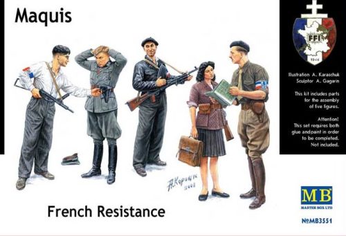 Master Box - Maquis,French Resistance