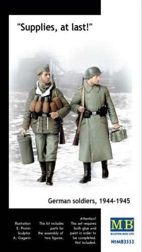 Master Box - Supplies,at last! German soldiers,1944-1945