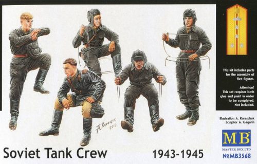 Master Box - Soviet Tank Crew,1943-1945