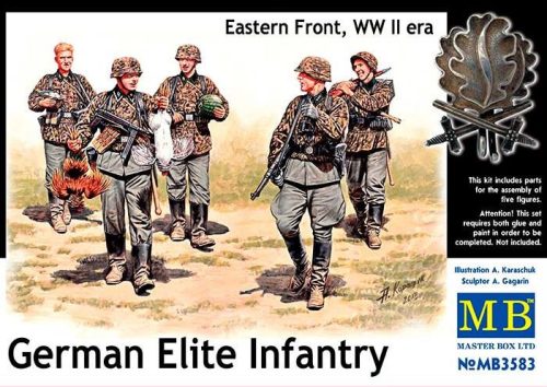 Master Box - German Elite Infantry ,Eastern Front, WW II Era