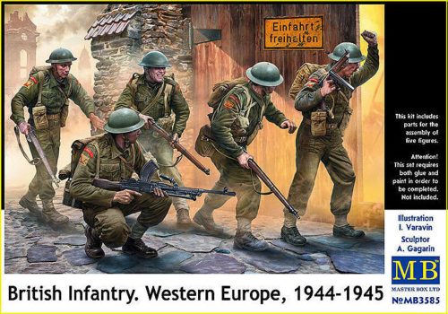 Master Box - British Infantry. Western Europe. 1944-1945