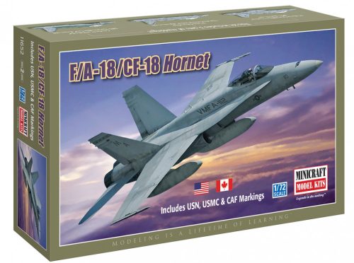 Minicraft - 1/72 F/A-18/CF-18 Hornet USN, USMC and CAF