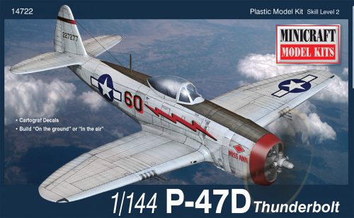 Minicraft - 1/144 P-47D USAF with 2 marking options