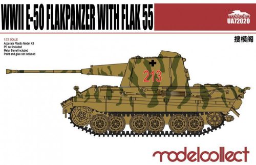 Modelcollect - Germany WWII E-50 Flakpanzer with Flak55