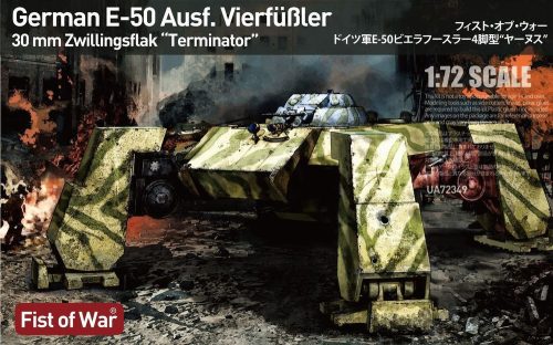 Modelcollect - WWII germany E50 Terminator assault tank, fist of war