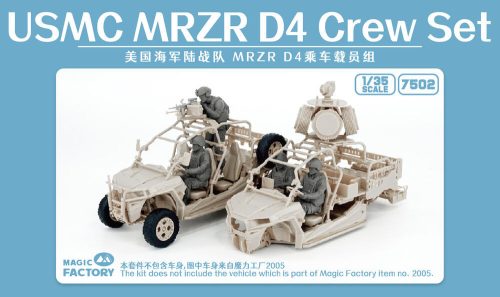 Magic Factory - 1/35 USMC MRZR D4 Crew Set (Resin)