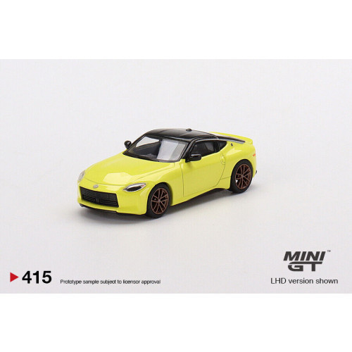 Minigt - 1:64 Nissan Z Proto Spec, 2023, Ikazuchi Yellow - Mini Gt