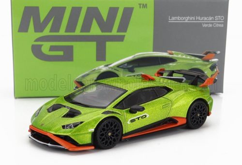 TrueScale - LAMBORGHINI HURACAN STO LP640-2 RHD 2021 GREEN