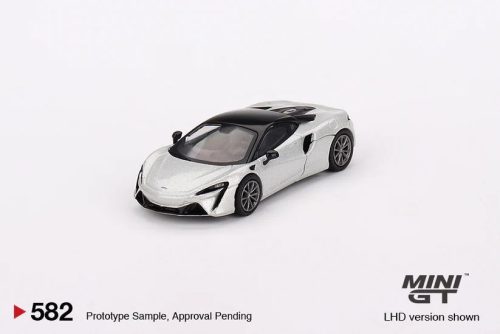 Minigt - 1:64 McLaren Artura Ice Silver (LHD) - MINI GT